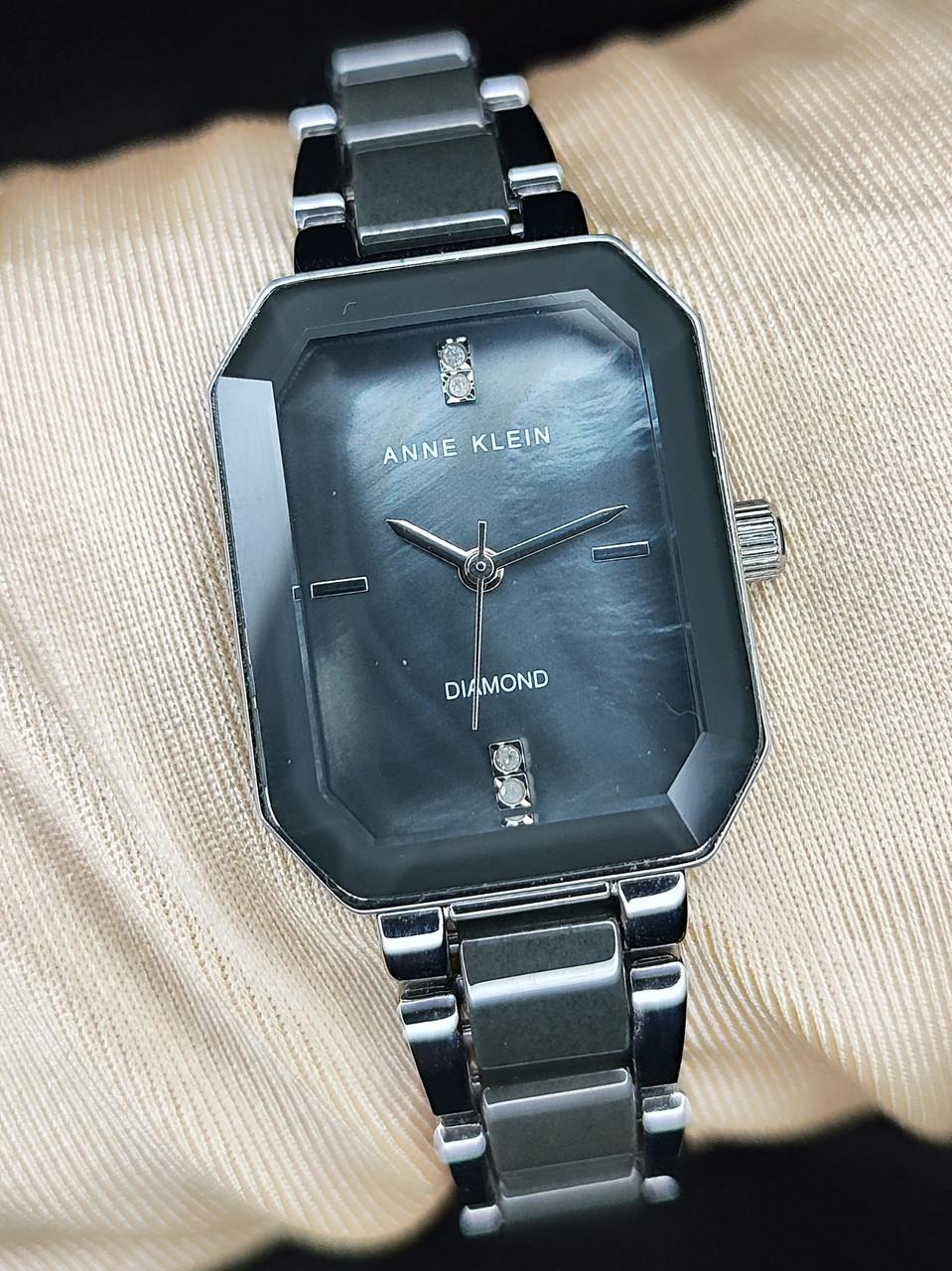 Наручные часы женские Anne Klein AK/5261DGSV с серебристым циферблатом и стальным браслетом Наручные часы женские Anne Klein AK/5261DGSV с серебристым циферблатом и стальным браслетом