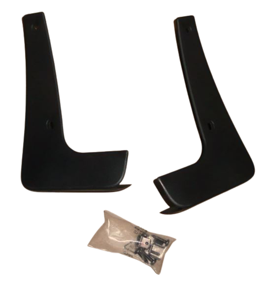 Брызговики автомобильные передние для Citroen C1/Peugeot 107 '05-14 пластиковые Черный (9403.53)