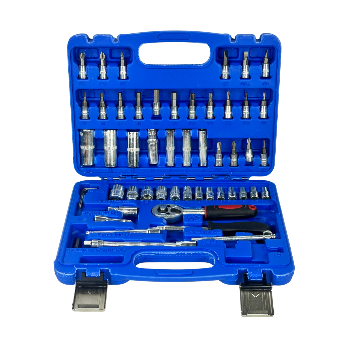 Набор инструментов автомобильных в пластиковом кейсе 53 предмета (ESE-53)