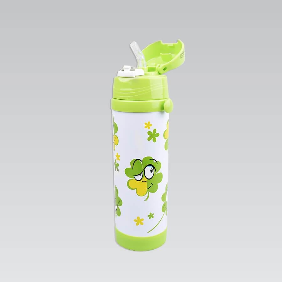 Термос питьевой Maestro детский из нержавеющей стали 0,5 л Зеленый (MR-1640-50)