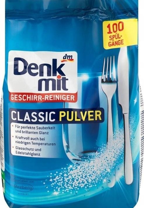 Порошок для посудомийних машин Denkmit Classic Pulver 1,5 кг (14826)