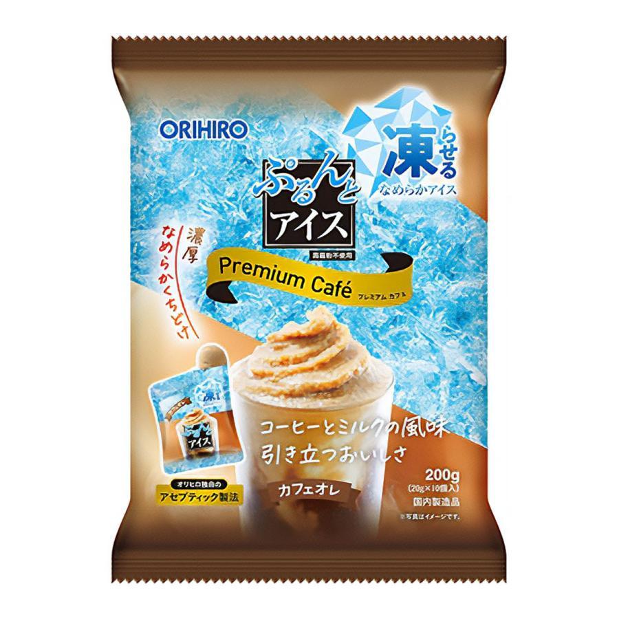 Десерт кофе с молоком Orihiro Purunto Frozen Ice Cream Cafe au Lait замораживаемый 180 г