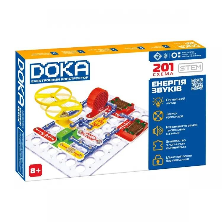 Конструктор электронный DOKA D70706 201 схема 32 дет. Разноцветный (АА12346674) Конструктор электронный DOKA D70706 201 схема 32 дет. Разноцветный (АА12346674)