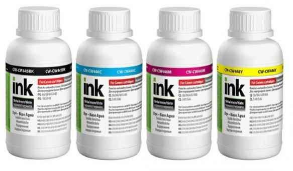 Комплект чернил ColorWay Epson L100/L200 4 шт. 200 мл BK/С/M/Y (CW-EW101SET02)