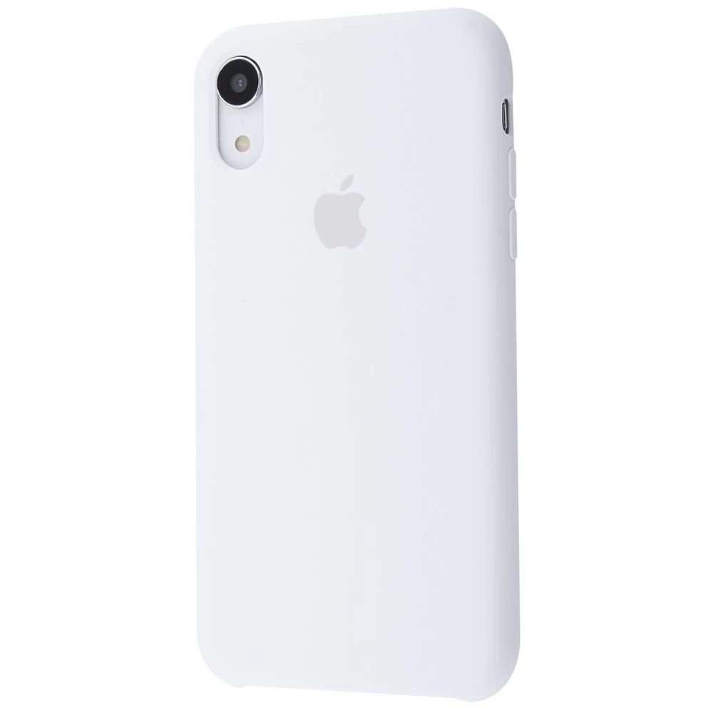 Силиконовый Чехол Накладка Silicone Case для iPhone XR White Силиконовый Чехол Накладка Silicone Case для iPhone XR White