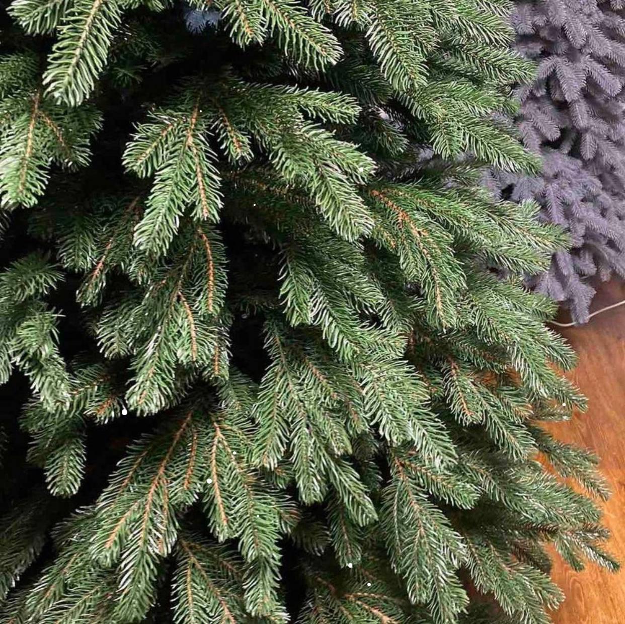 Штучна ялинка лита Ковалівська з металевою підставкою 1,50 м Зелений (NYT15102) - фото 4 Штучна ялинка лита Ковалівська з металевою підставкою 1,50 м Зелений (NYT15102) - фото 4