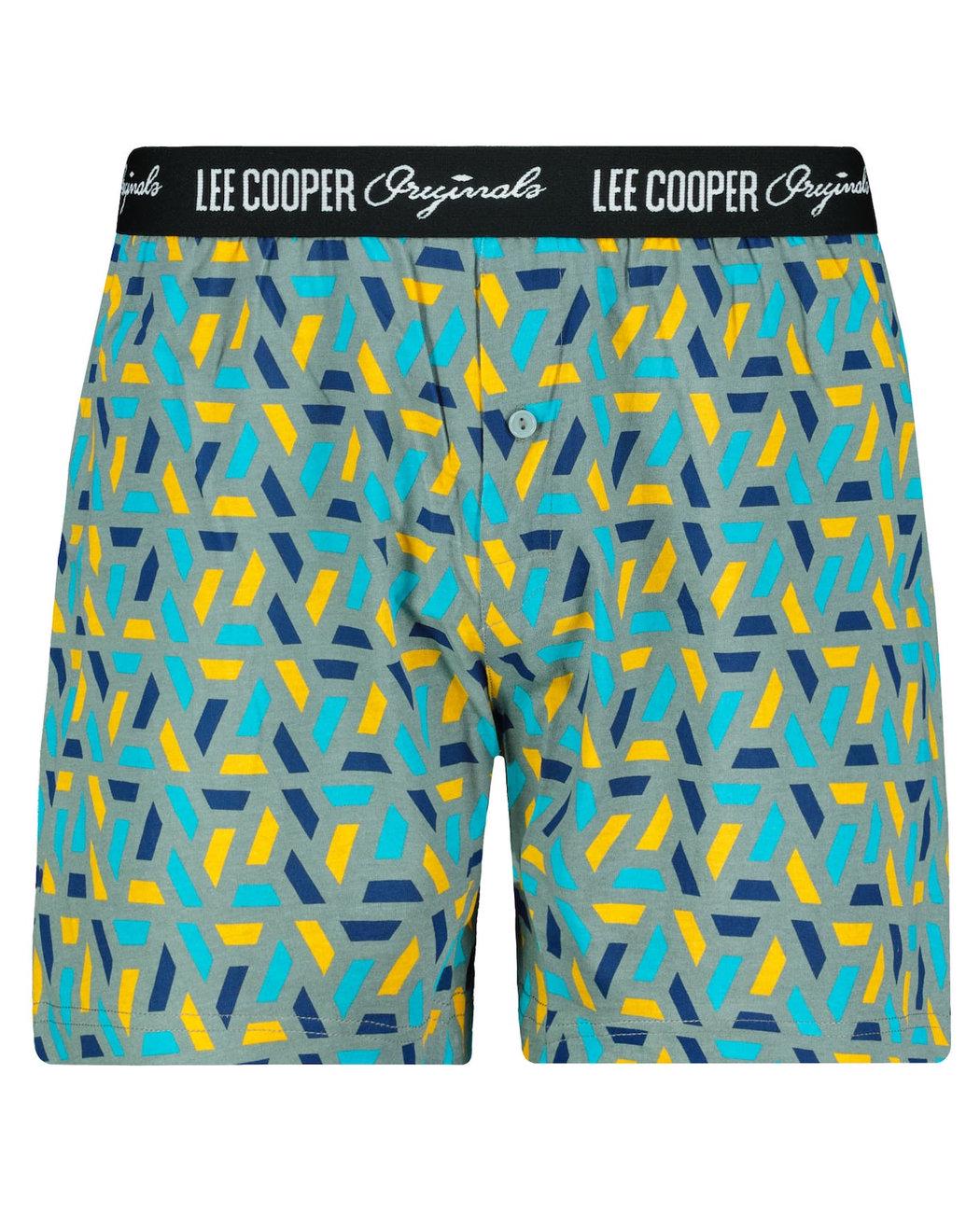 Трусы-шорты мужские Lee Cooper LCUTRUNKSTRAPEZOID XL Зеленый (9911111185115)
