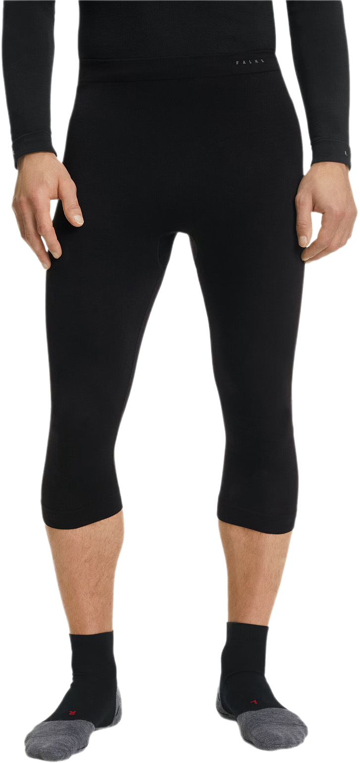 Термотайси Falke ESS Wool-Tech 3/4 Tights р. 50/L Чорний (33234-3000-L) - фото 5