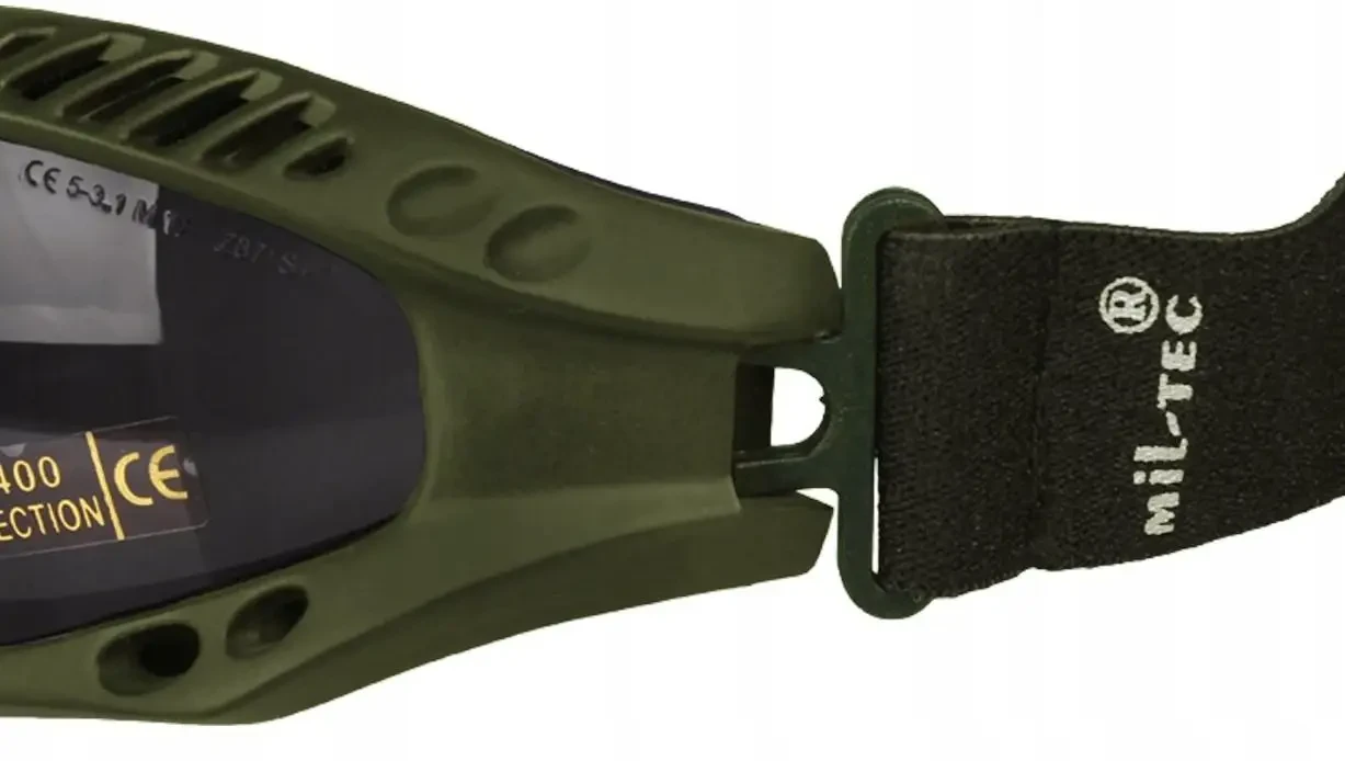 Очки защитные десантные затемненные Mil-Tec Commando Brille Air Pro Olive Smoke (15615301) - фото 5 Очки защитные десантные затемненные Mil-Tec Commando Brille Air Pro Olive Smoke (15615301) - фото 5