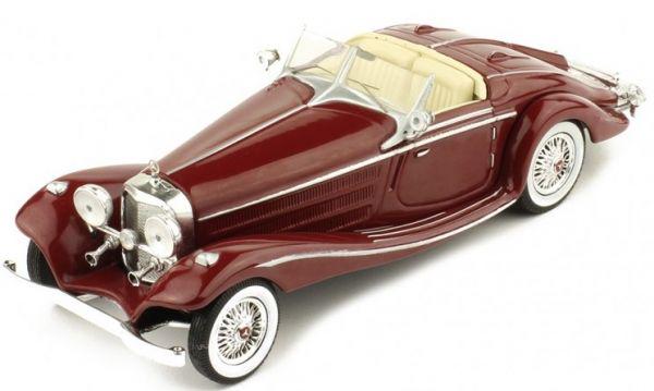 Модель автомобиля IXO 1:43 Mercedes-Benz 500K Roadster Spezial Roadster W29 1934 Bordo (IXOCLC316N)