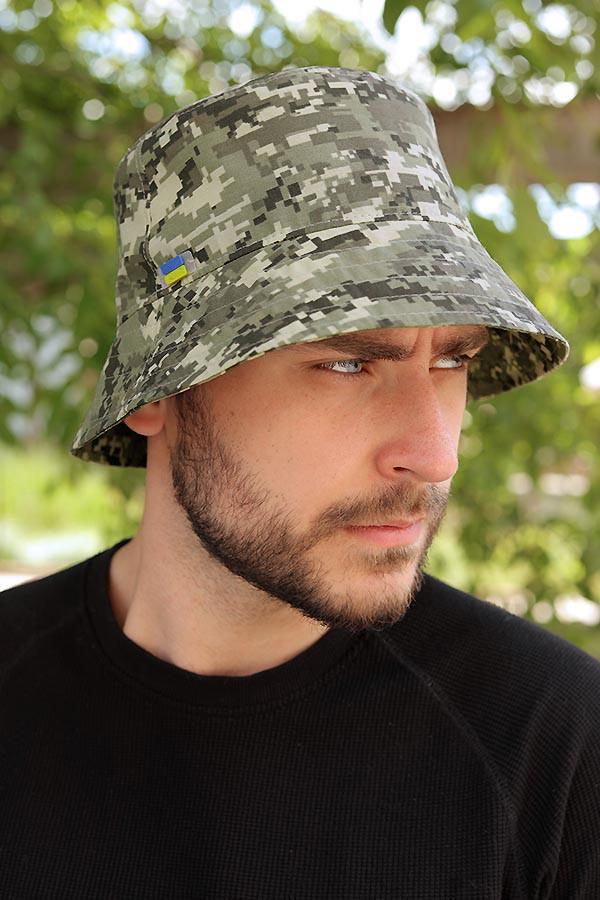 Панама мужская Braxton Glory to Ukraine! Пиксель (1428)