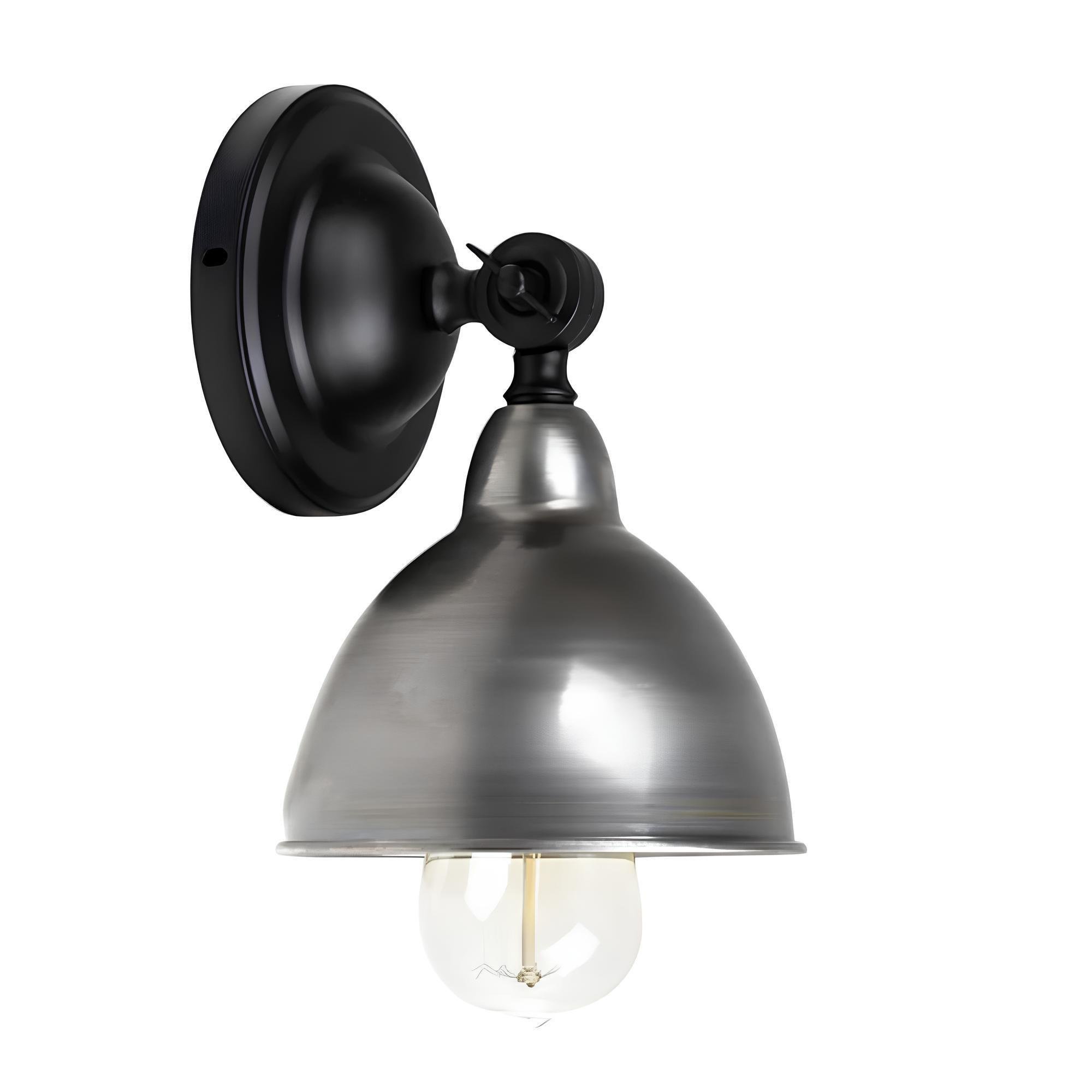 Настенный светильник в стиле лофт Hold On (WL-00033 M/BLACK)