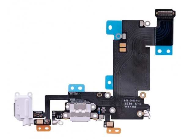 Порт зарядки iPhone 6S Plus White (P250)