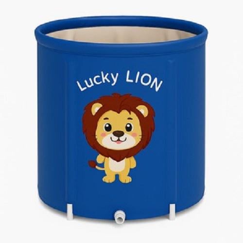 Ванна для горячей и холодной воды 80х70 см Синий (33426-655)