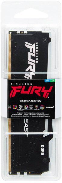 Оперативна пам'ять Kingston DDR5 5200 FURY Beast RGB 16 GB (KF552C40BBA-16) - фото 7