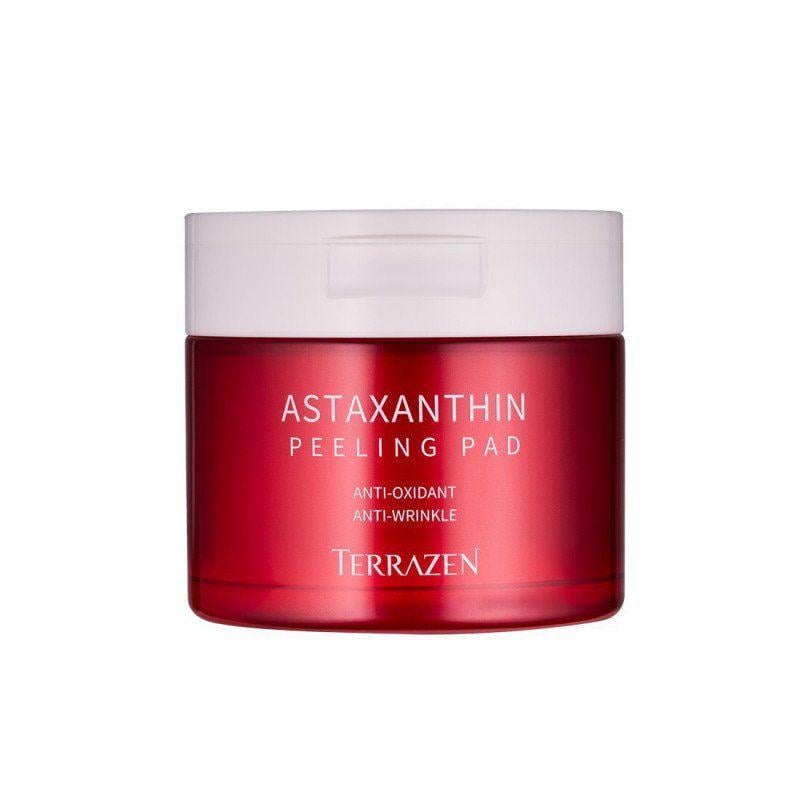 Пілінг-диски з антиоксидантним ефектом TERRAZEN ASTAXANTHIN PEELING PAD 60 шт.