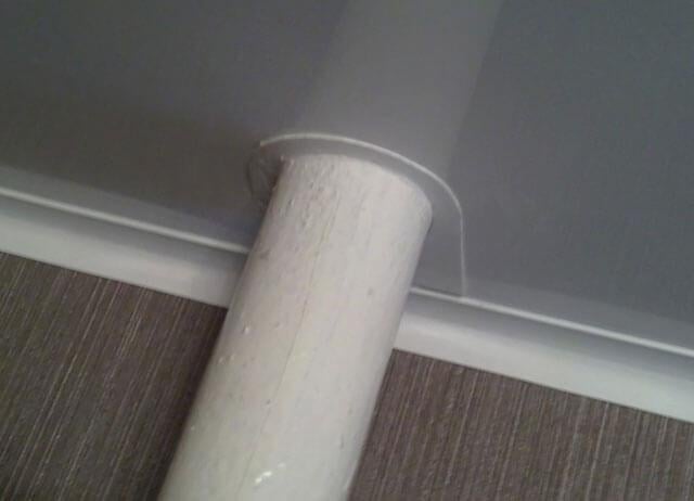 Обвід/заглушка пластина для труби 20-45 для натяжної стелі Прозорий (1831936515) - фото 3 Обвід/заглушка пластина для труби 20-45 для натяжної стелі Прозорий (1831936515) - фото 3