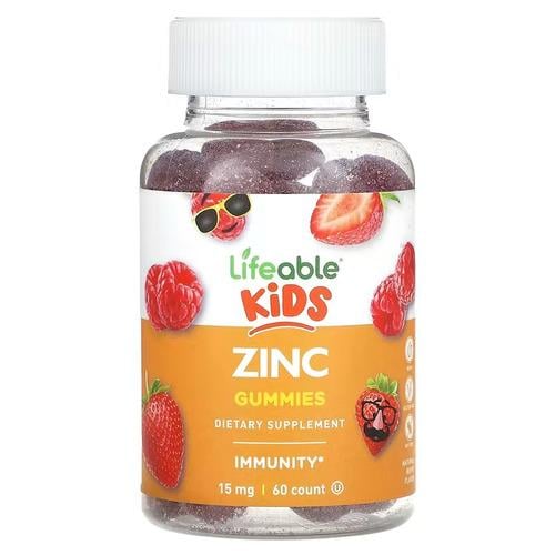 Цинк Lifeable Kids Zinc 15 мг 60 Gummies (LFB-06240)