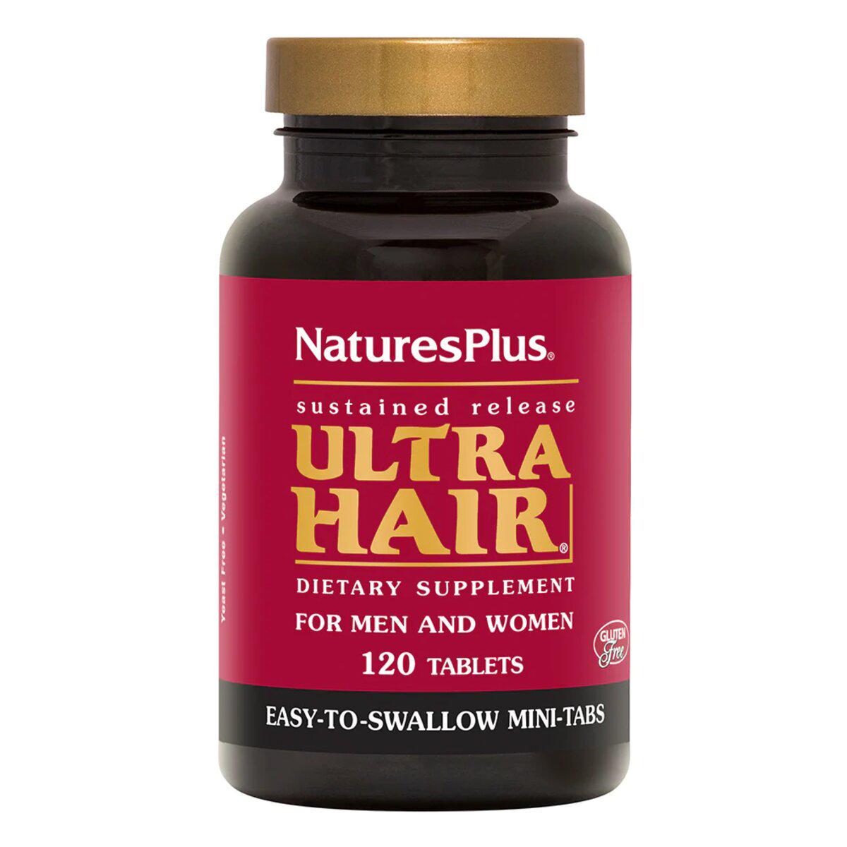 Комплекс Natures Plus Ultra Hair для роста и оздоровления волос 120 таблеток