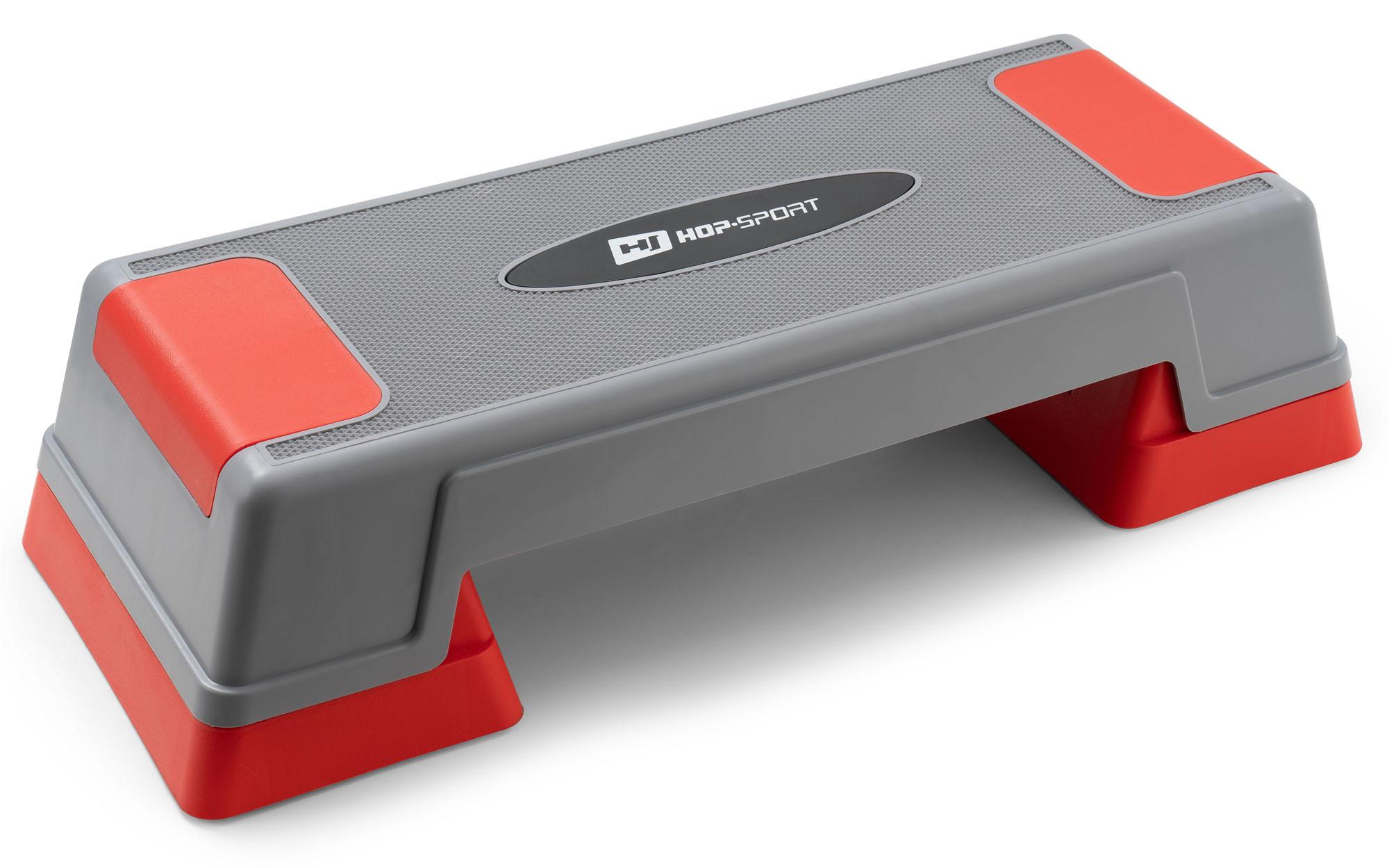 Степ платформа Hop-Sport HS-PP020AS Серо-красный Степ платформа Hop-Sport HS-PP020AS Серо-красный