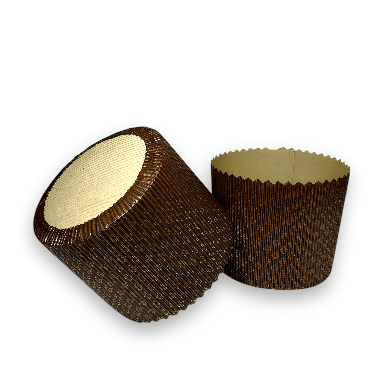 Форма для панетона Good Baking с перфорацией 7 шт. 130х115 мм Темно-коричневый (PN018)