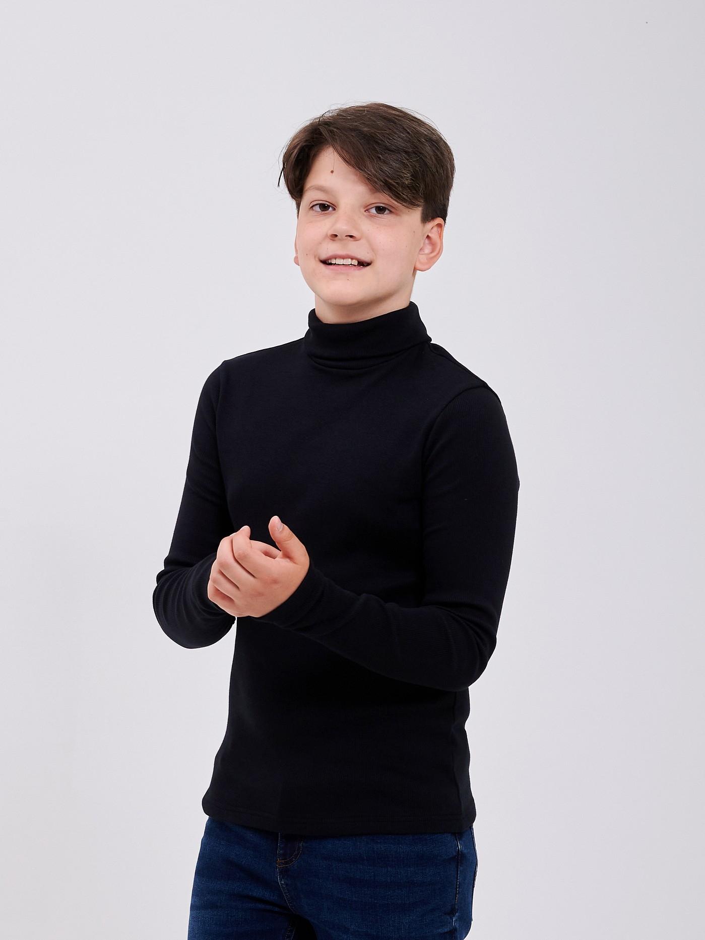 Гольф для мальчика Smil 146 см Черный (114029)