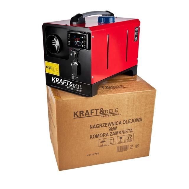 Дизельний обігрівач Kraft&Dele Webasto з дистанційним керуванням 9 кВт 12/230V (KD11780) - фото 17