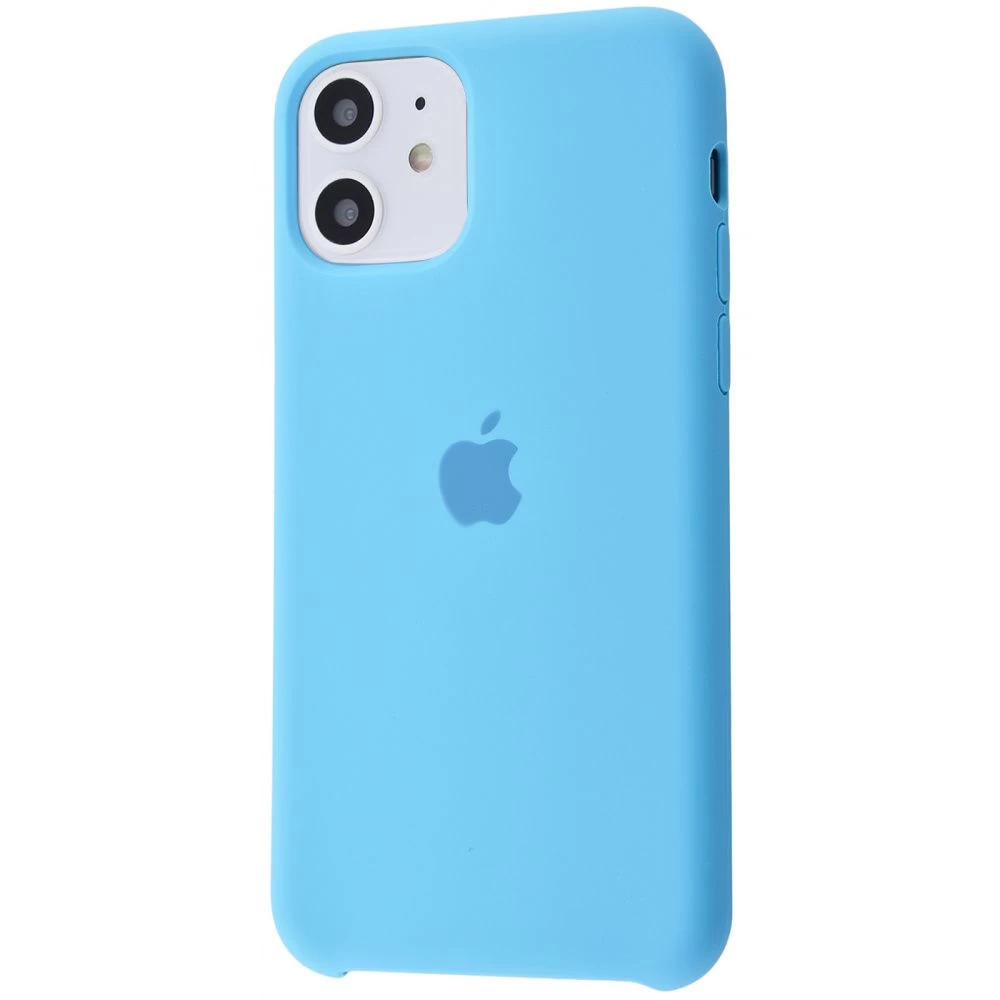 Силіконовий Чохол Накладка Silicone Case для iPhone 11 Blue