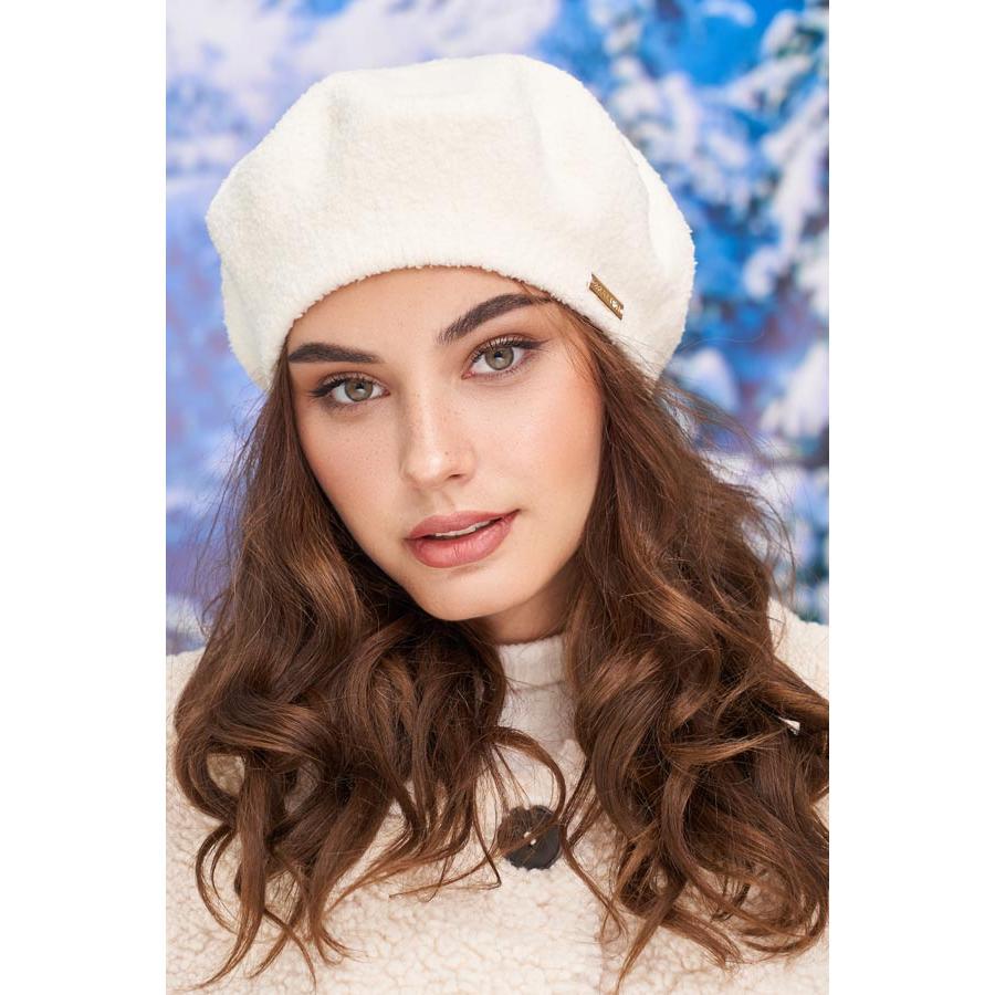 Берет женский мягкий Оджен Braxton 4978 one size Молочный