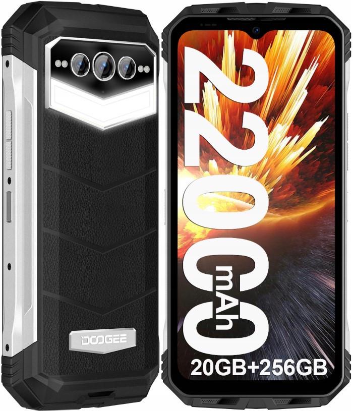 Смартфон Doogee S100 Pro 12/256 Гб Global Night Vision Silver - фото 2 Смартфон Doogee S100 Pro 12/256 Гб Global Night Vision Silver - фото 2