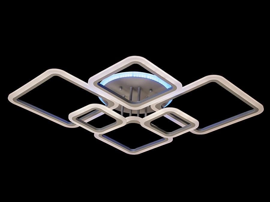 Люстра Led для гостиной A8160-6WH-LS 150W на 22 м2 Белый (1911084601) - фото 7 Люстра Led для гостиной A8160-6WH-LS 150W на 22 м2 Белый (1911084601) - фото 7