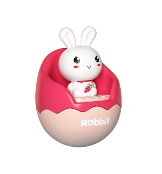 Игрушка неваляшка детская развивающая Bambi G114-G851-G852 музыкальная Зайчонок (2888168531)