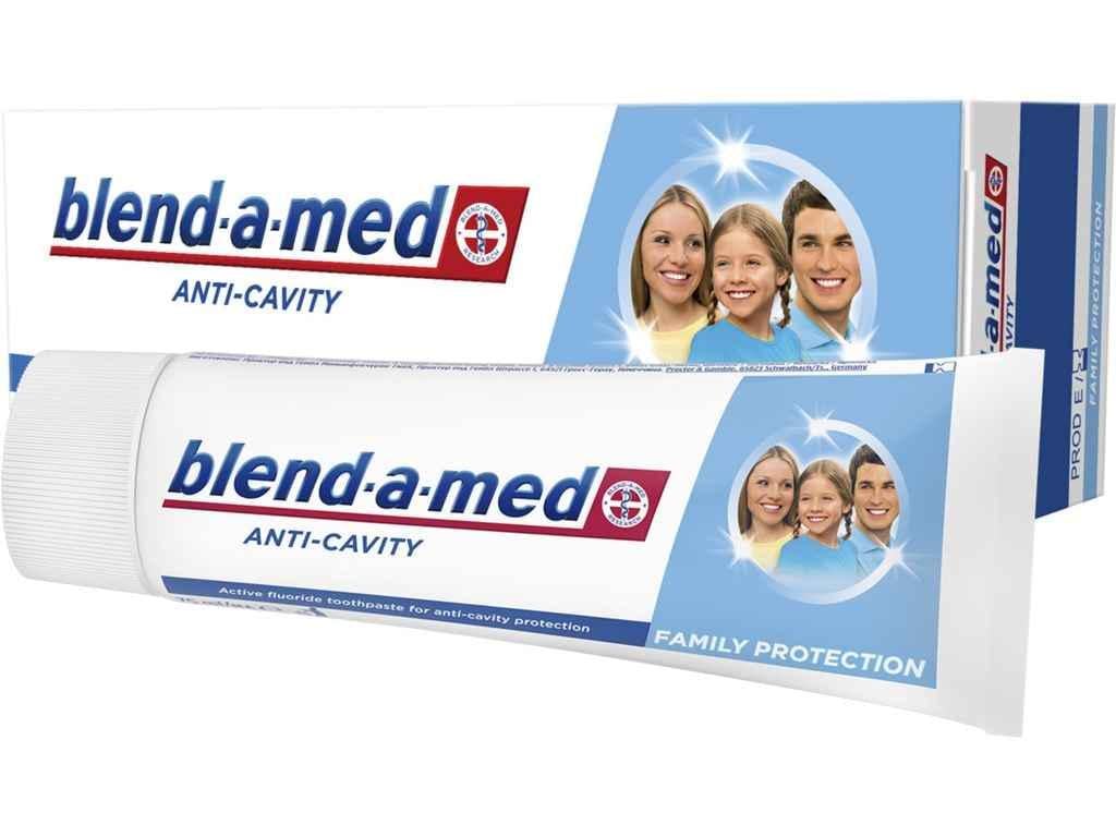 Зубная паста Blend-a-Med Анти-кариес Защита для всей семьи 75 мл (960085) Зубная паста Blend-a-Med Анти-кариес Защита для всей семьи 75 мл (960085)