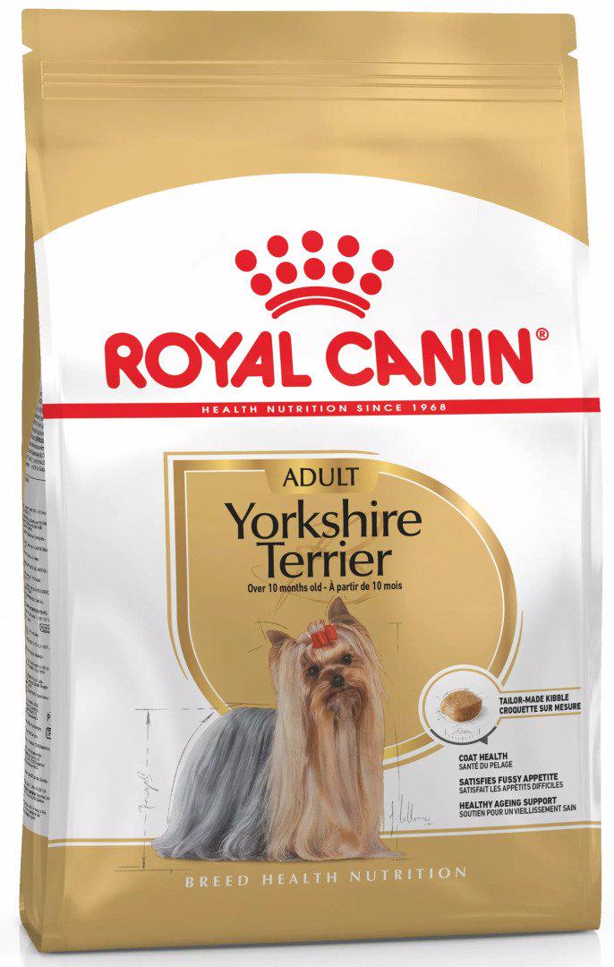 Корм сухий для йоркширських тер'єрів Royal Canin Yorkshire Terrier Adult 1,5 кг (3182550716857)