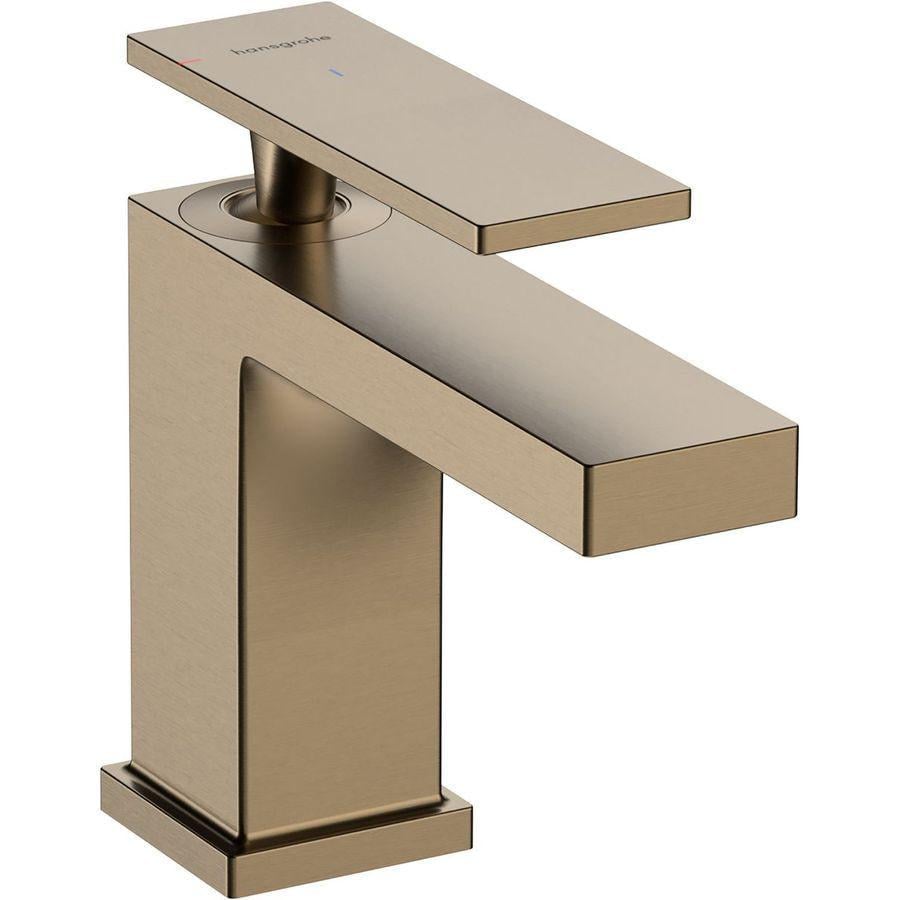 Смеситель для раковины Hansgrohe Tecturis E 80 однорычажный Бронзовый (37462375)