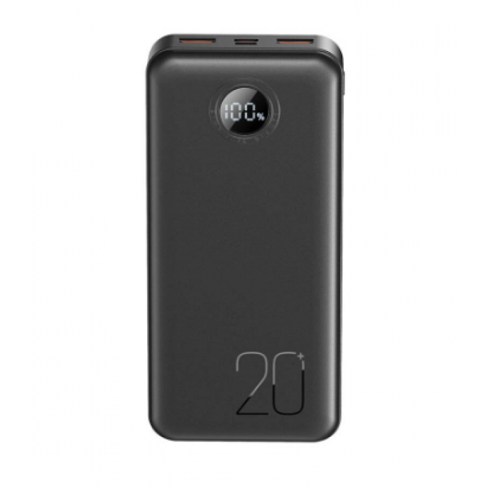 Повербанк Xo PR239 PD20W+QC22.5W 20000 mAh із швидкою зарядкою та дисплеєм (52743)