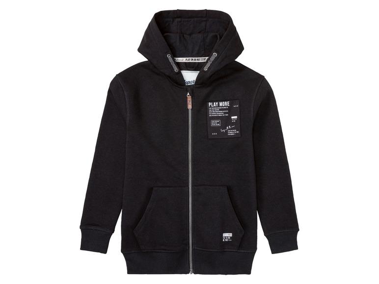 Худи для мальчика Pepperts утепленный 158-164 см Черный
