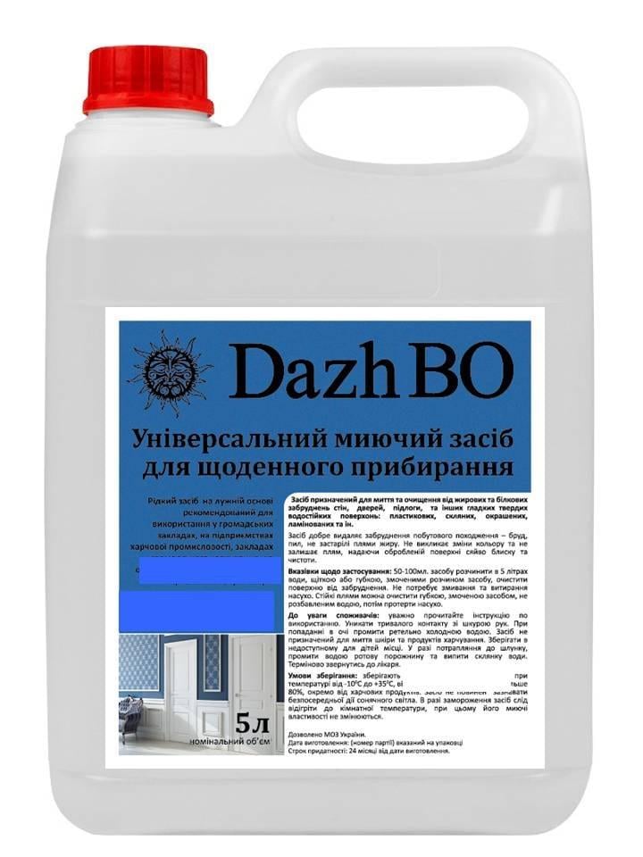 Універсальний миючий засіб для щоденного прибирання DazhBO 5 л (10003)