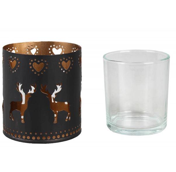 Підсвічник металевий 9 см (50149) - фото 2 Підсвічник металевий 9 см (50149) - фото 2