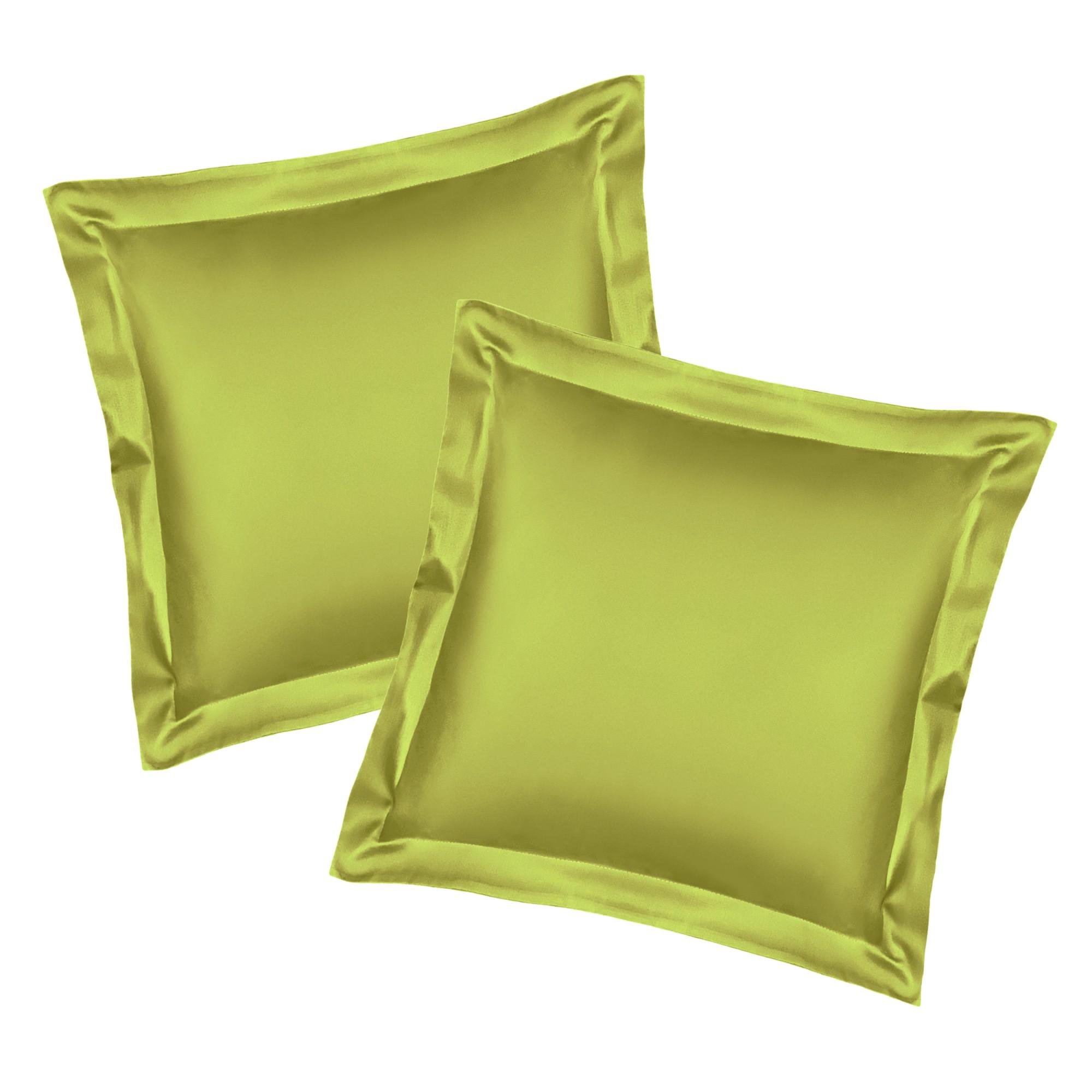 Наволочки оксфордские PAGOTI Minimal 70х70 см 2 шт. Оливковый (8545964)