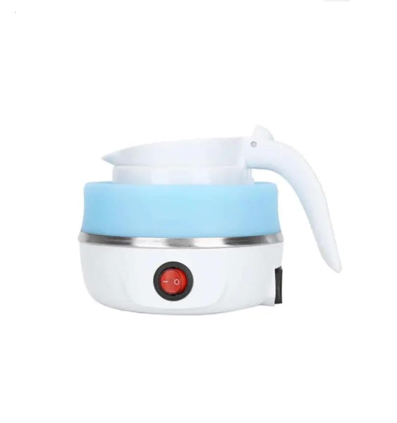 Електрочайник Travel Electric Kettle YS-2008 силіконовий складний дисковий 0,6 л 600W 220V Синій (2722) - фото 2