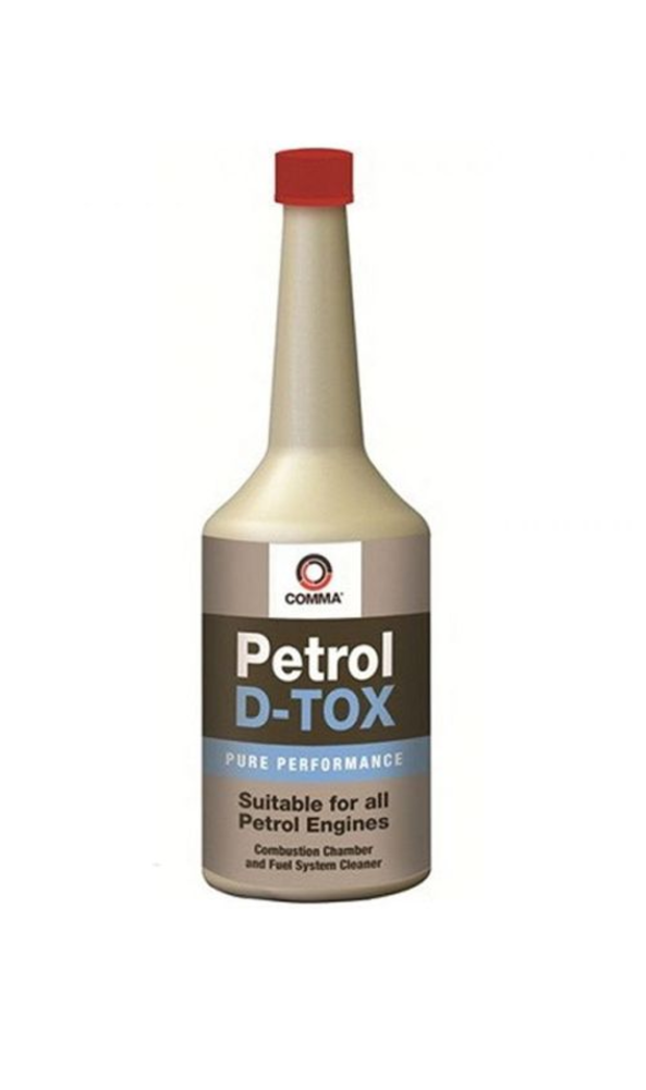 Присадка для топлива Comma PETROL D-TOX 400 мл