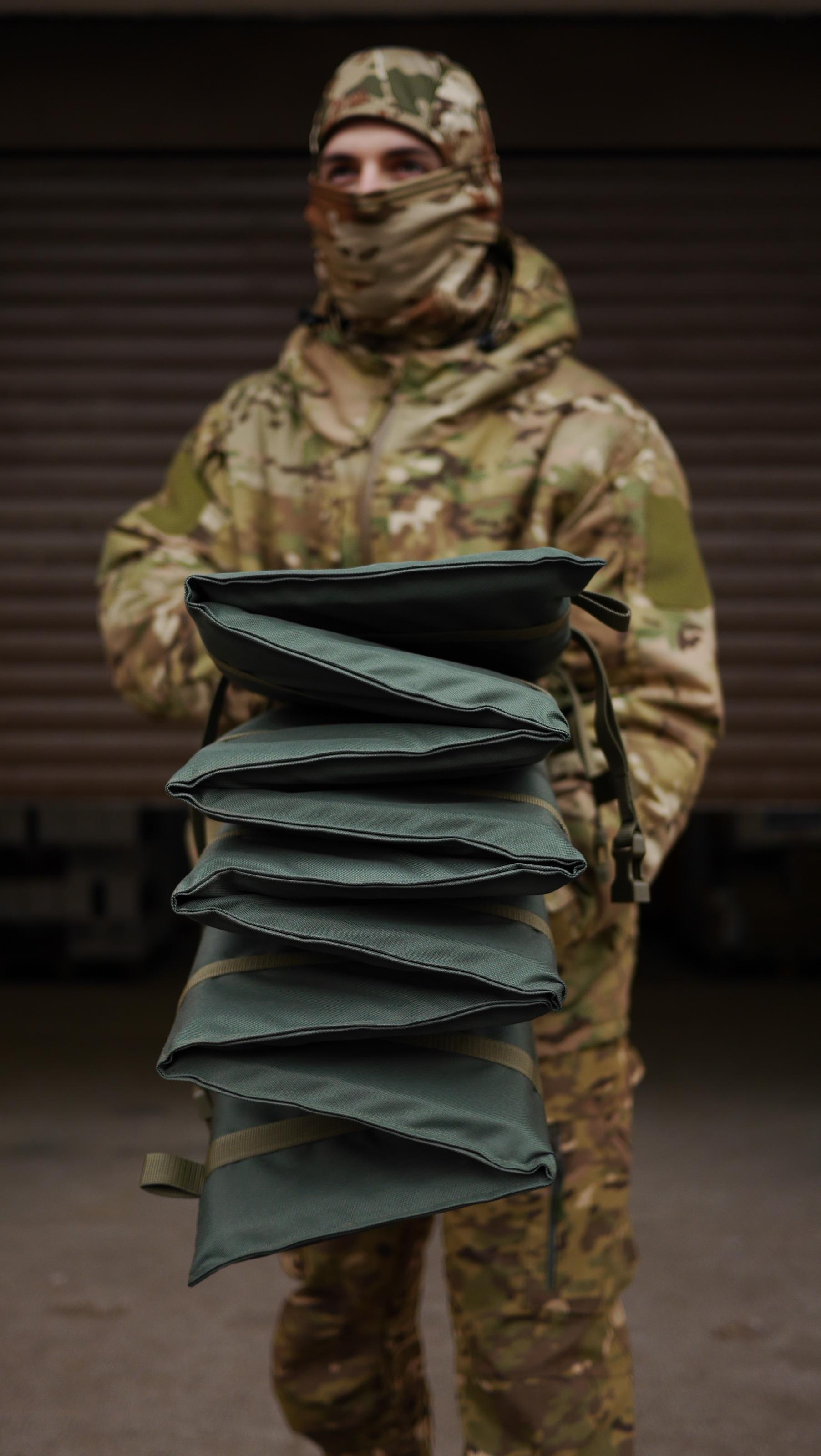 Каремат розкладний посилений Kiborg К-2 Хакі (692) - фото 8 Каремат розкладний посилений Kiborg К-2 Хакі (692) - фото 8