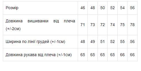 Вишиванка чоловіча з довгим рукавом Носи Своє р. 48 Білий (8605-038-22-v15) - фото 2