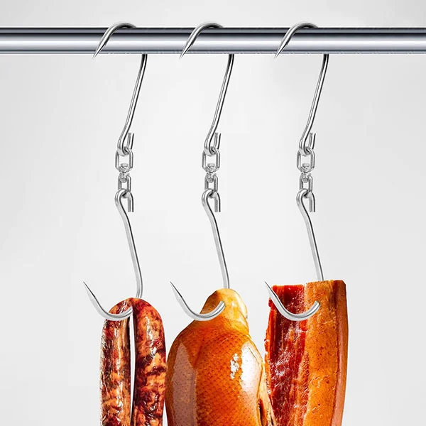 Комплект крюков для мяса AN00492-1 для забоя обработки и хранения продуктов - фото 5 Комплект крюков для мяса AN00492-1 для забоя обработки и хранения продуктов - фото 5