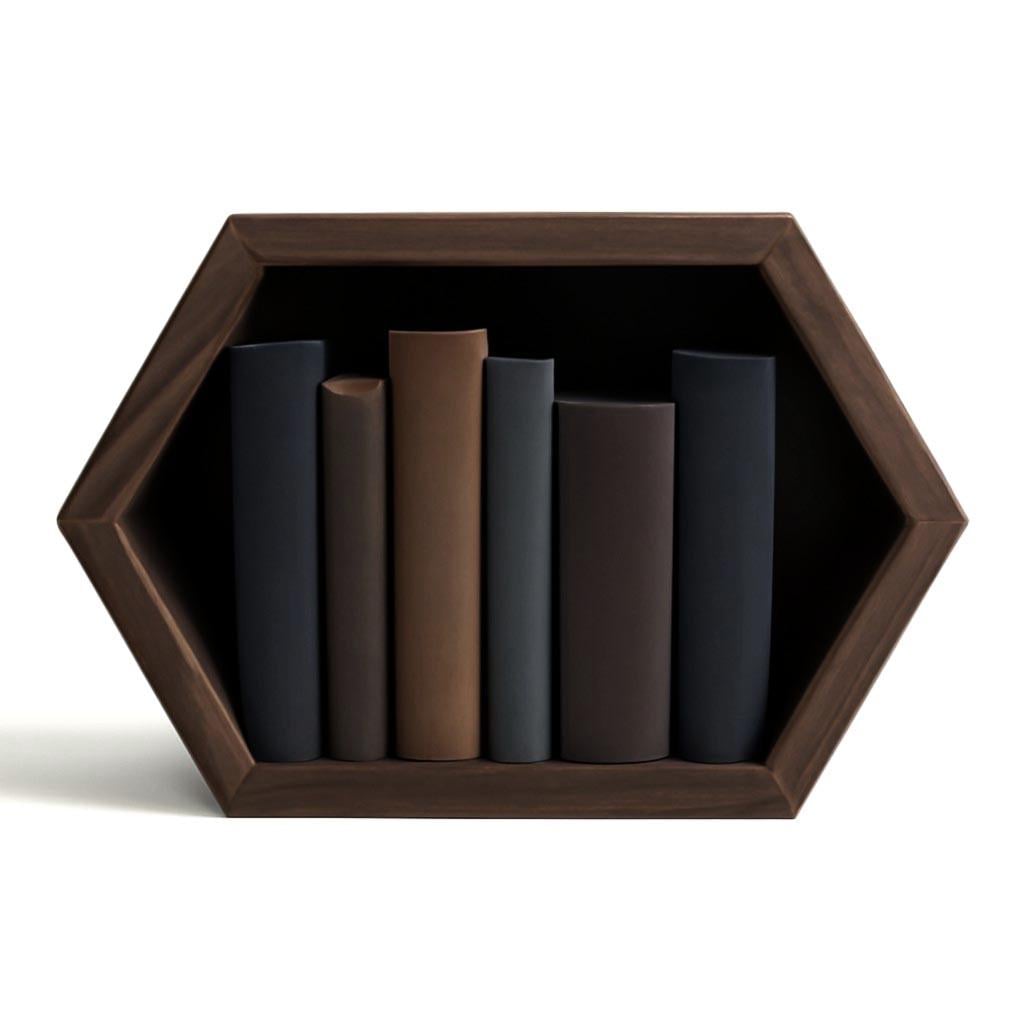 Полка книжная настольная из дерева Лозорейра Капучино (КПА-007109) Полка книжная настольная из дерева Лозорейра Капучино (КПА-007109)