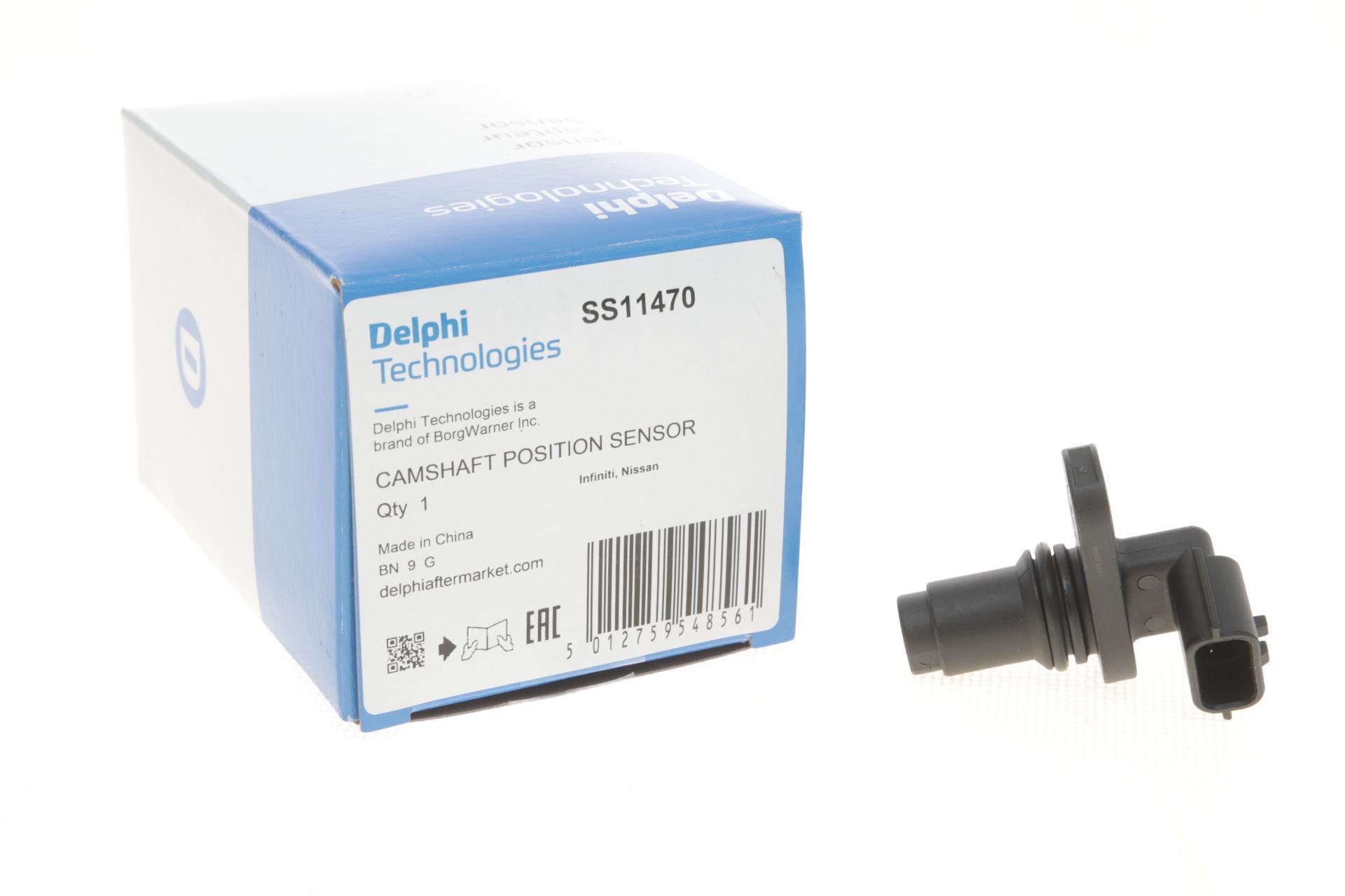 Датчик DELPHI положення розподільного валу Renault Kaleos/Laguna/Nissan Murano/X-Trail 2,5-3.8 05 (SS11470)