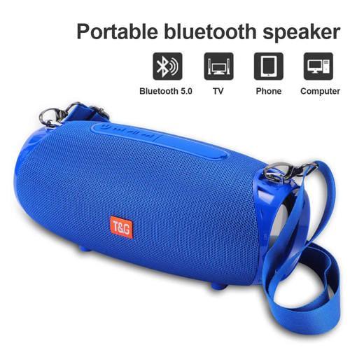 Колонка портативна Bluetooth TG534 Blue (2135321647) - фото 3