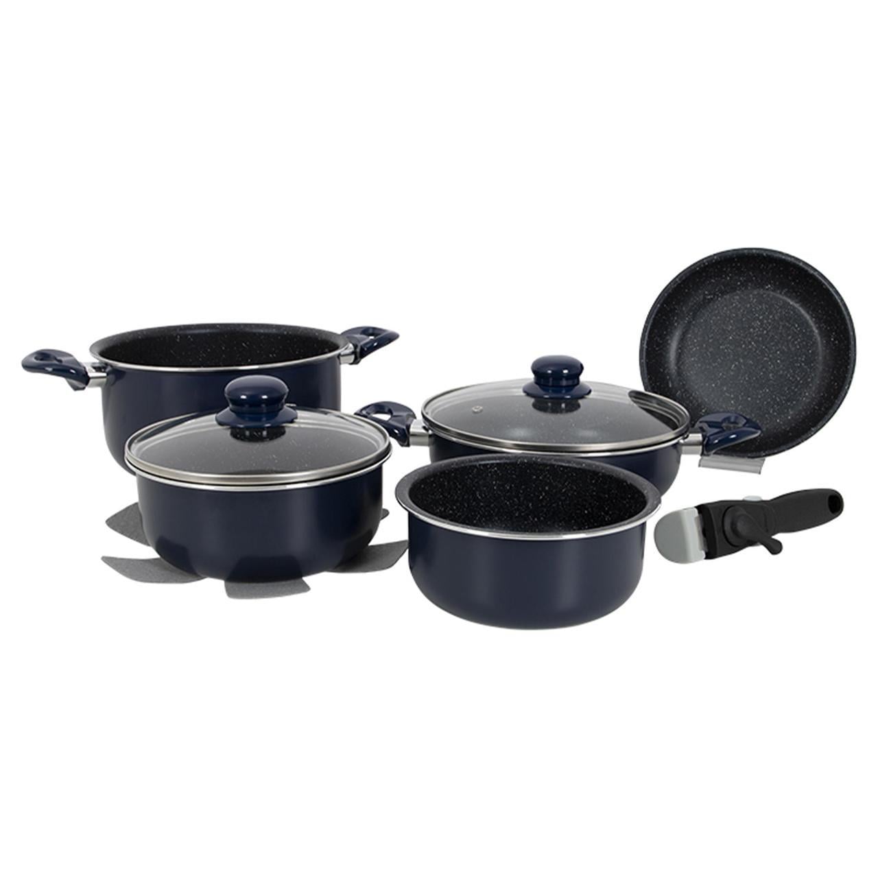 Набор посуды GIMEX Cookware Set induction 8 предметов Bule (6977228)