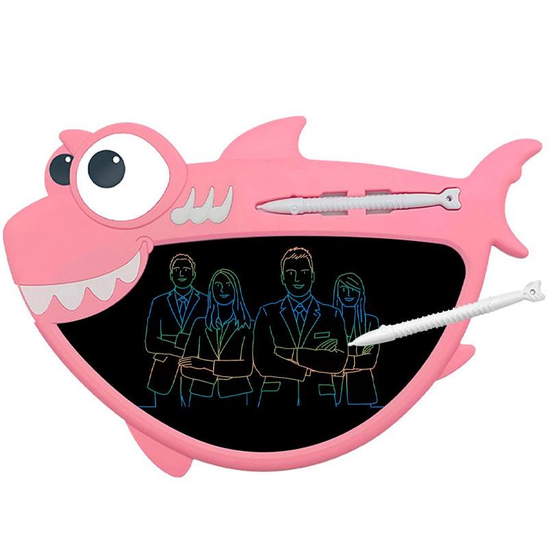 Графічний планшет для малювання дитячий Fish 8,5" Pink (00000066266_1) - фото 3